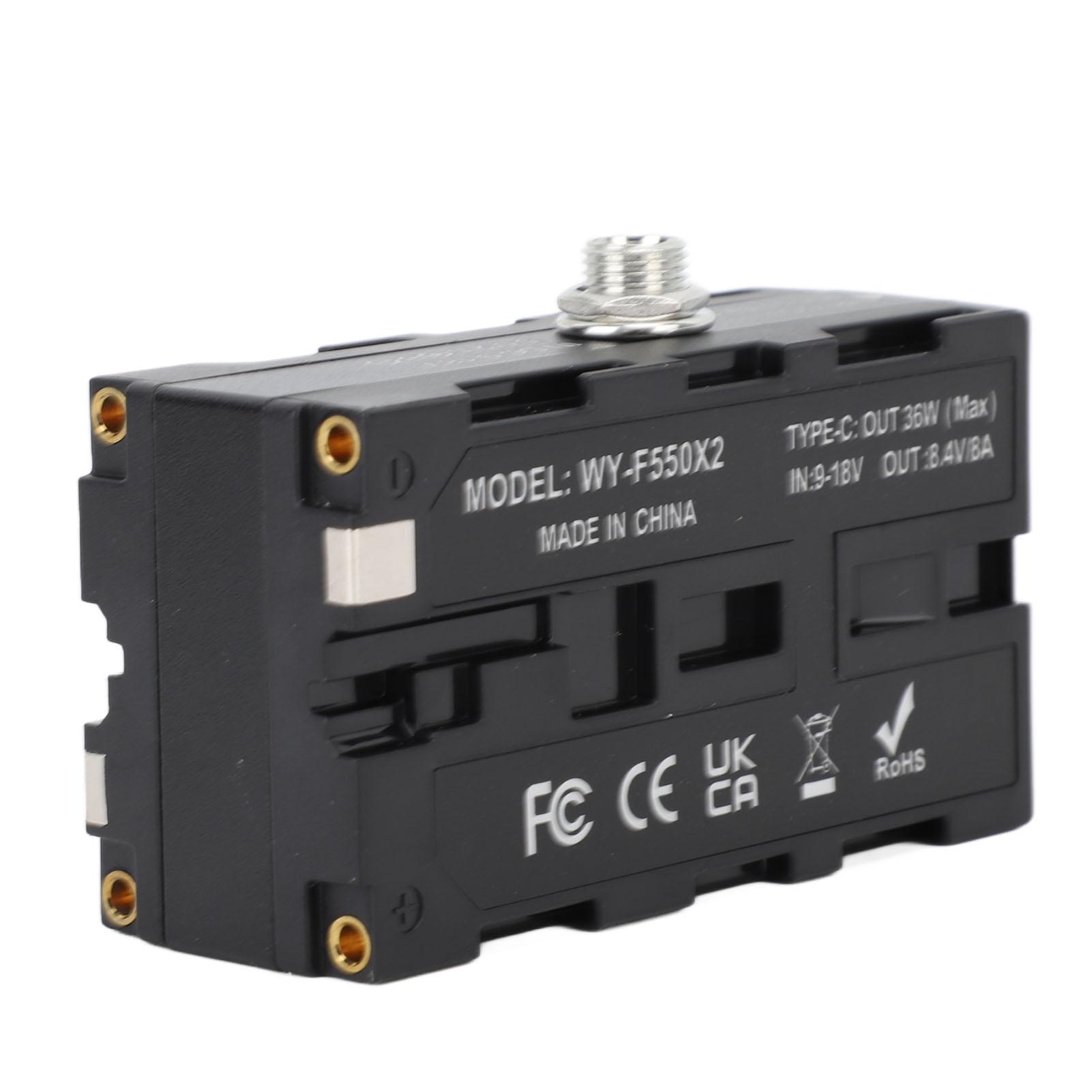 

Аккумуляторная батарея NP F970 F750 F570 F550 DC-соединитель, адаптер постоянного тока с интерфейсом постоянного тока для