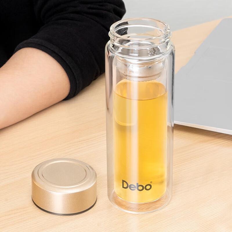 Deboer Mourinha Double Wall Heat-Resistant Glass Cup