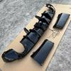 Bright Black Rear Diffuser Kit with LED for 2011-2025 Dodge Durango