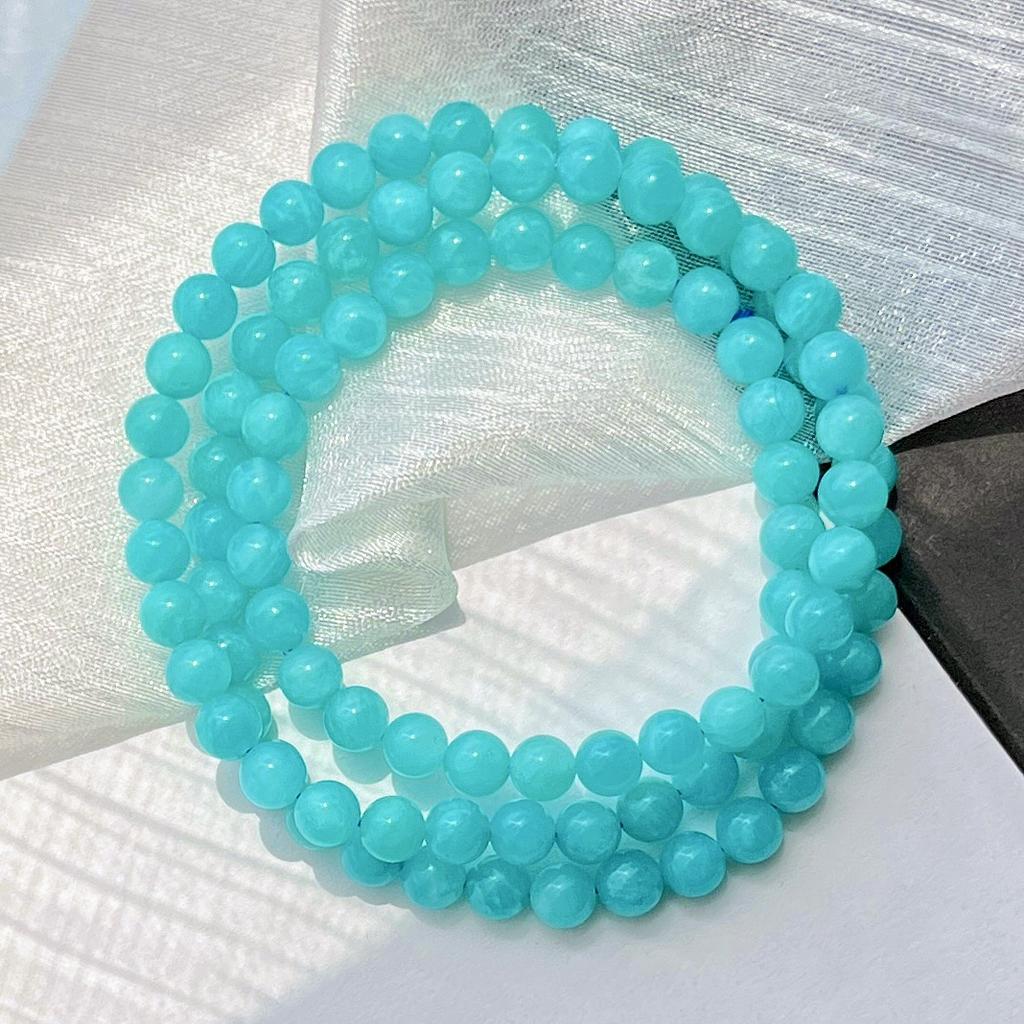 6Mm High Quality Natural Tianhe Stone Multi-Circle Bracelet Bracelet.