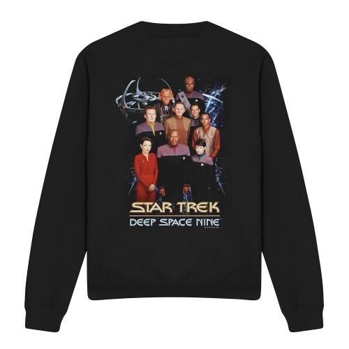 STAR TREK Unisex Adult DS9 Crew Sweatshirt