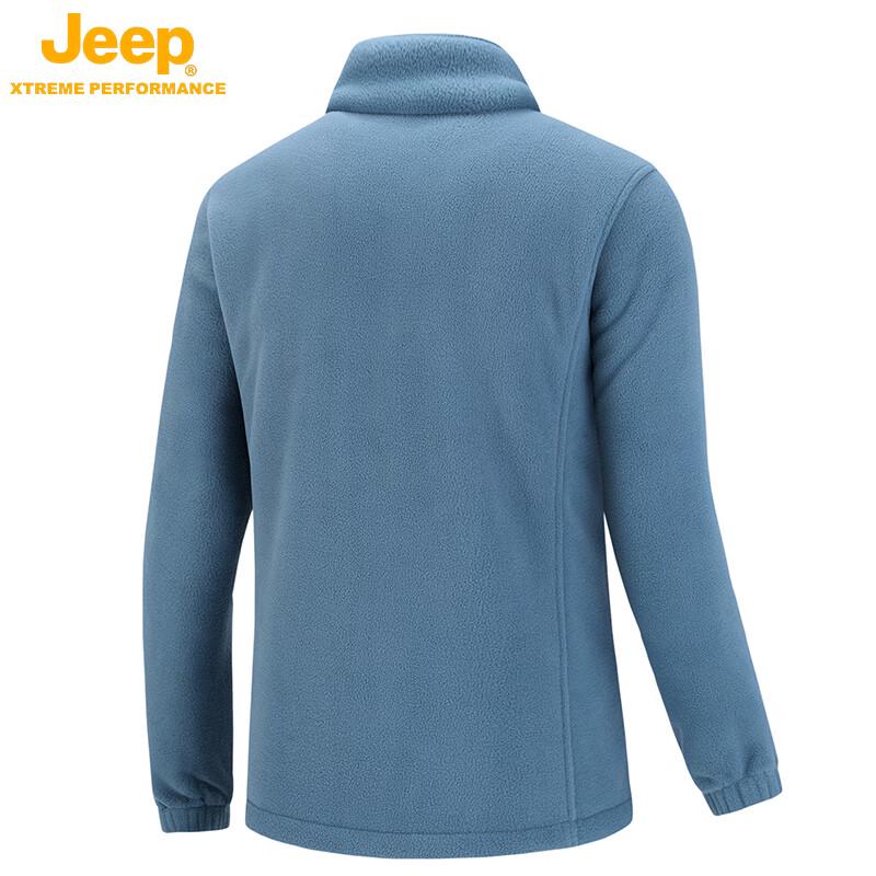 JEEP Unisex Outdoor Warm Fleece Jacket