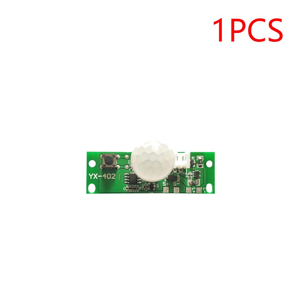 1-5PCS 3.7V Solar Lamp Board Control Sensor Night Light Module Controll Module Infrared Human Body Induction Solar Circuit Board