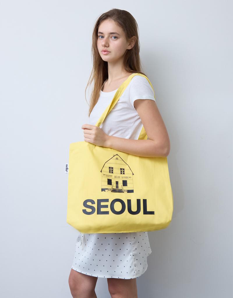 Sehr Light Twill Big Bag (Seoul-Yellow)