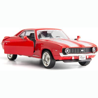 1/36 Scale Camaro Diecast Model Car Toy, Pull Back Vehicle for Toddlers Kids Boys Girls Gift