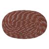 Cotton Oval Door Mat for Porch/Kitchen/Bathroom/Laundry Room