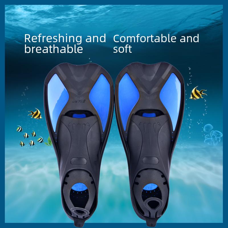 Labele de scufundări reglabile din silicon pentru bărbați și femei – Mărime unică potrivită tuturor, Perfecte pentru înotul ca sirenă, snorkeling și scufundări libere