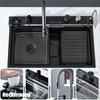 Heckermann B7546X Multifunctional Sink Anthracite + Black