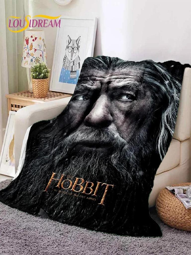 Lord of The Rings Hobbit Movie Soft Throw Blanket Warm Cozy Blanket for Picnic Bed Sofa Home Bedroom
