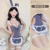 Sex underwear women halter sexy bunny sex uniform small chest big one-piece free maid suit