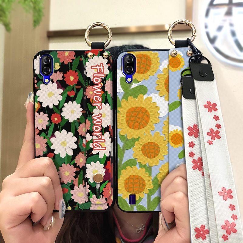 Soft case Anti-dust Phone Case For Blackview A60 Dirt-resistant Anti-knock Protective Flower Ring Shockproof Durable