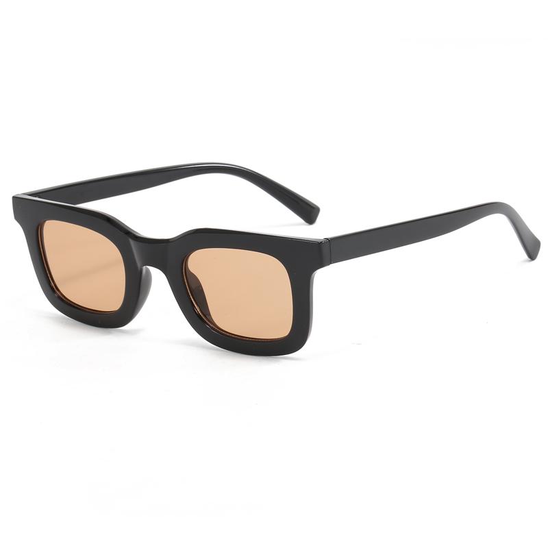 Cycling 2024 Fashion Square Small Frame Sun Glasses Personalized Street Photo Glasses INS Simple Style Sunglasses Female