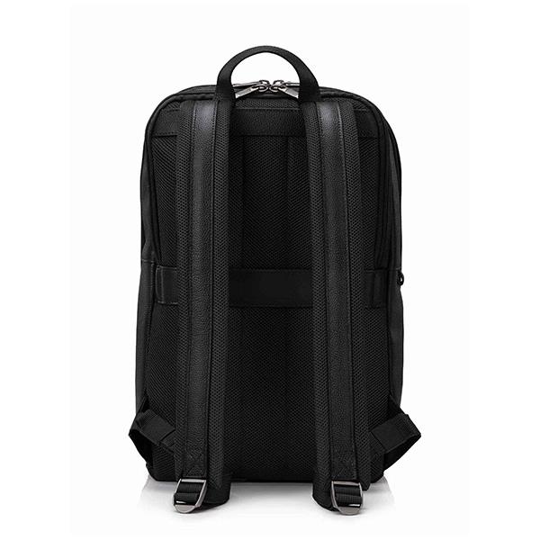 Samsonite Sam Classic Leather Slim Backpack Black Hg809002