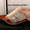 Dual-Layer Mesh Storage Bags Portable Travel Makeup Bag with Zipper Mini Toiletries Cosmetics Organizer Simple Stationery Bag
