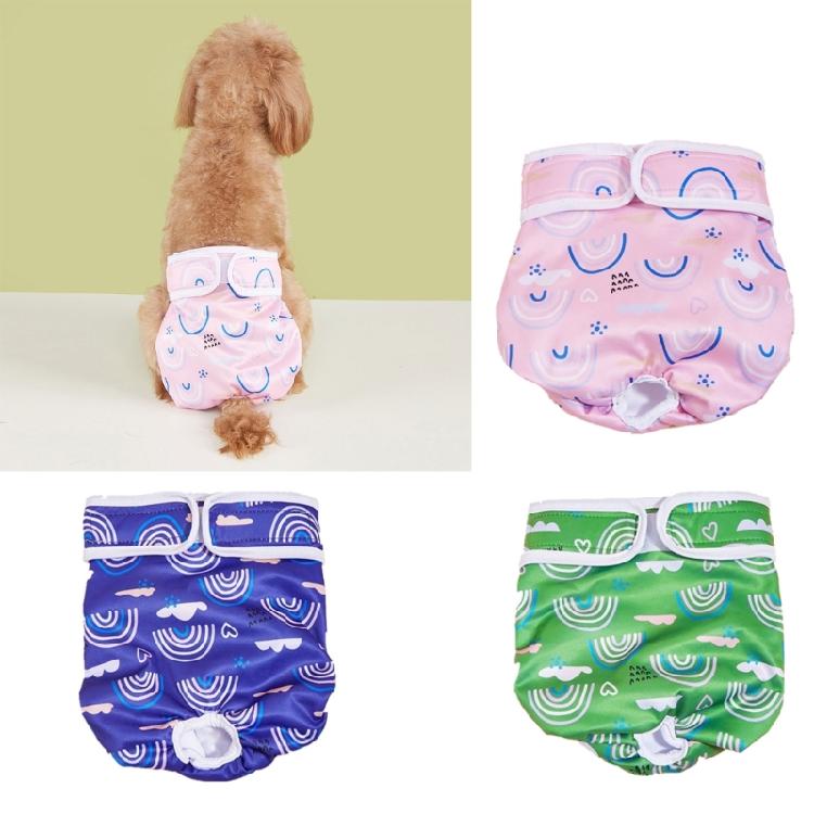 Dog Physiological Pants Sanitary Underwear Belly Bands Nappies Leak Proof Belly Dog Heat Protecting