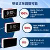 Talking Alarm Clock for the Visually Those with and Those with Hearing Loss 85dB Volume Display Large Numbers and Function Impaired, Elderly,
