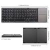 Bluetooth keyboard with US keyboard and wireless portability for and PCs Ultra-thin, foldable, layout, touchpad, Windows, Android, iOS, HMS, tablets,