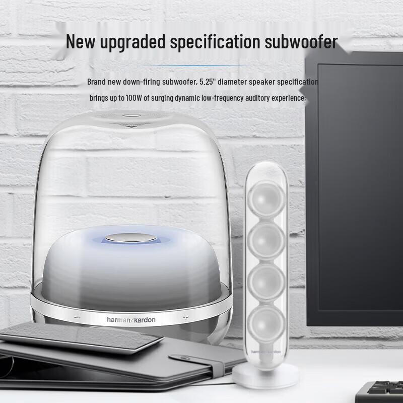 Harman Kardon SoundSticks 4 Wireless Desktop Bluetooth Speaker