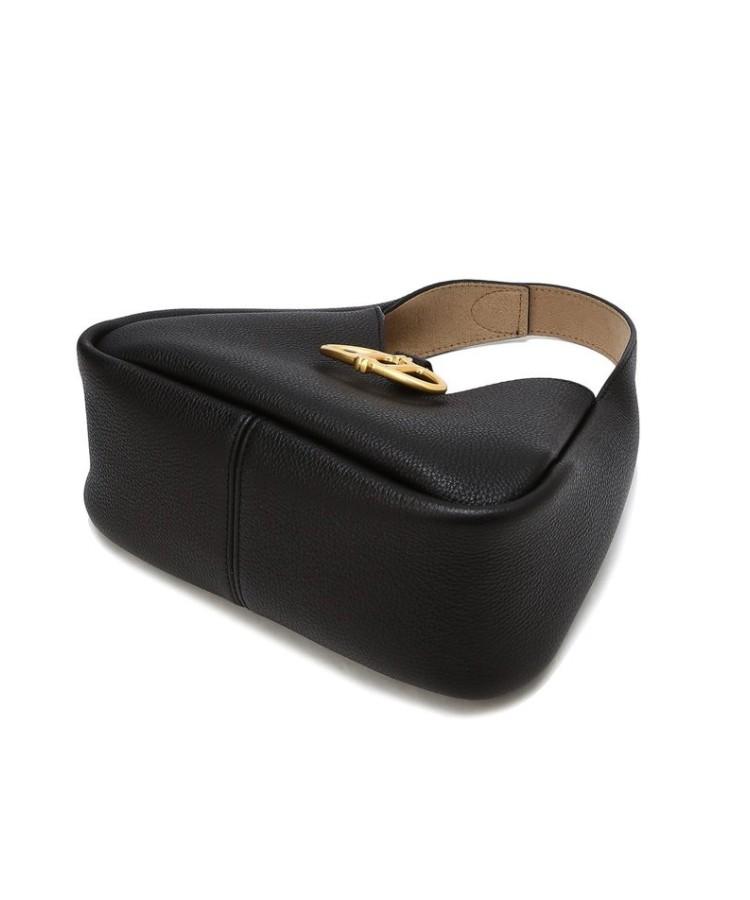Athe Vanessabruno [Maron] Black Shrunken Leather Tote Bag Mini Aaba6E405Bk