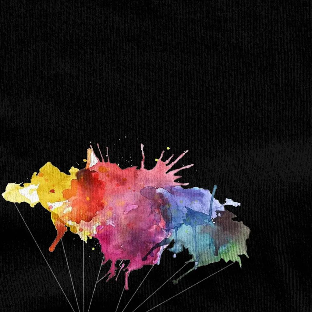 Vintage Fallschirmspringen Fallschirmspringen Aquarell T Shirt Männer Frauen Reine Baumwolle Skydive Base Jumping Skydiver T Shirt Druck Kleidung