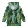 Girls' Hooded Tie-Dye Sweatshirt - Pullover Print Top