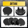 4Pcs Wheel Center Caps for Ford Mustang 2001-2014/F-150 2010-2014/Focus 2002-2004/2015 200 S Sedan Wheel Rim Outer 65mm(2.56in) Inner 59mm(2.32in)