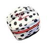 Multi-Functional Polka Dot Makeup Bag Handheld Zipper Design Small Cosmetic Pouch Handbag Women Girls