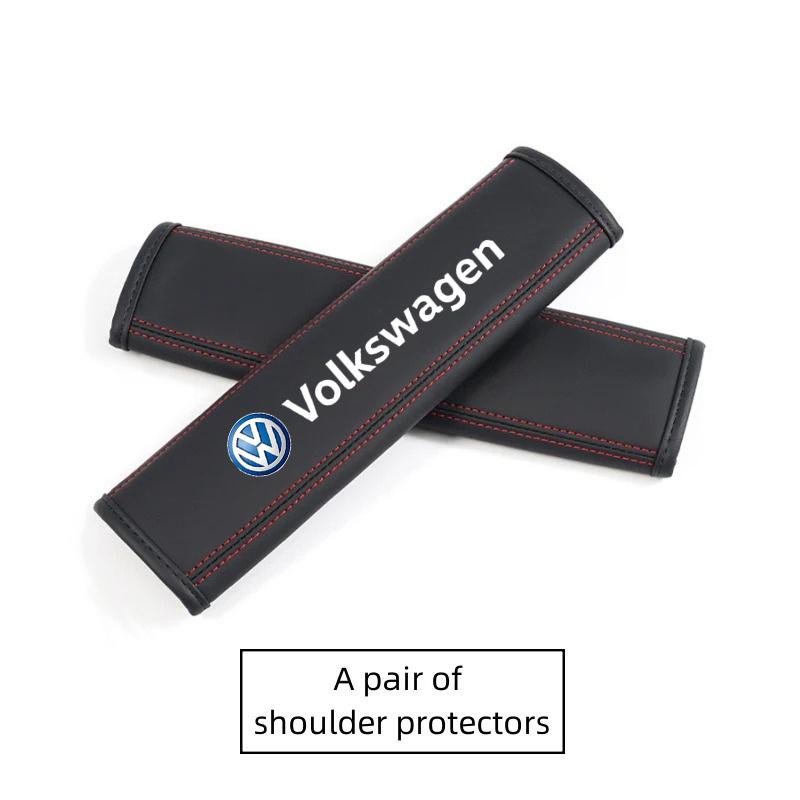 

Car Headrest Neck Pillow Seat Belt Shoulder Pads Auto Travel Accessories For Volkswagen VW Polo 6R 6N 6N2 6C 9N 9N3 Rline R Line