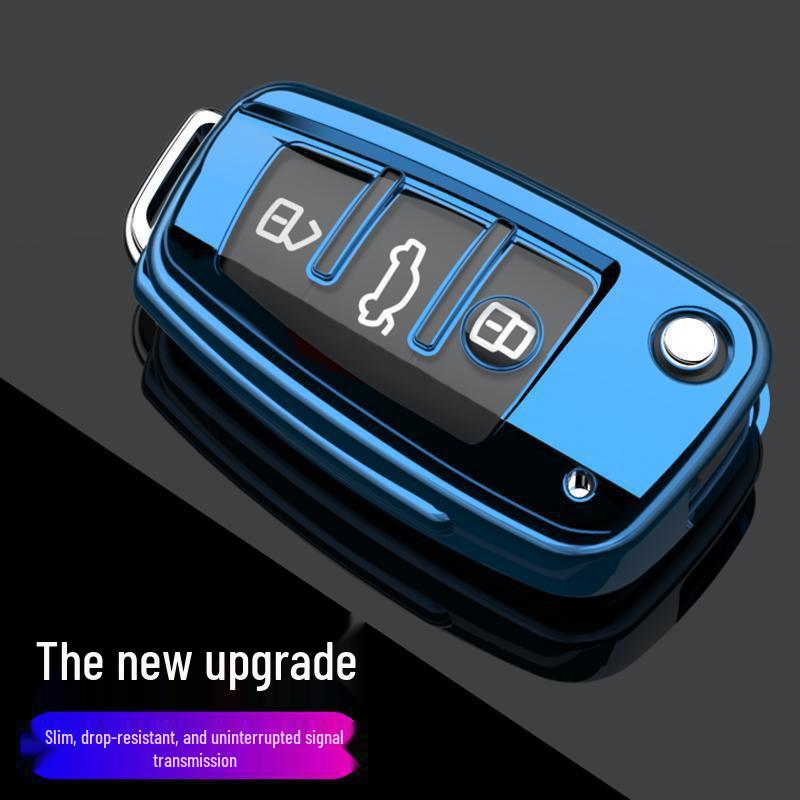 Folding Key Case Cover for Chery Tiggo 5x 2025: High-End Protective Shell with Buckle