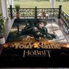 Custom Name The Hobbit Crystal Velvet Floor Rug Personalized Text Soft Carpet Home Decor