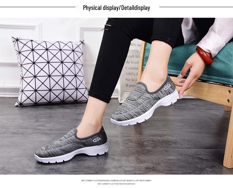 Men's Breathable Soft Sole Walking Shoes - Casual, Sports, and Couple Style for Middle-Aged and Elderly