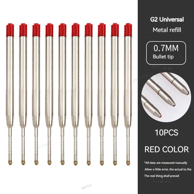 5-20pcs L:3.9 In/99mm Ballpoint Pen G2 Refills for Medium Point Blue Red Black Ink Rods for Office Stationery School Supplies