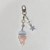 Ocean Theme Jellyfish Pendant Keychain Starfish Seashell Cellphone Lanyard  Camera