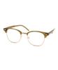 MAISON MASTER Martini Glasses Crystal Brown-Gold