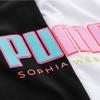 Puma X Sophia Tee Breathable Round Neck Letter Print Short Sleeve T-Shirt Women Tops Black 578561-01