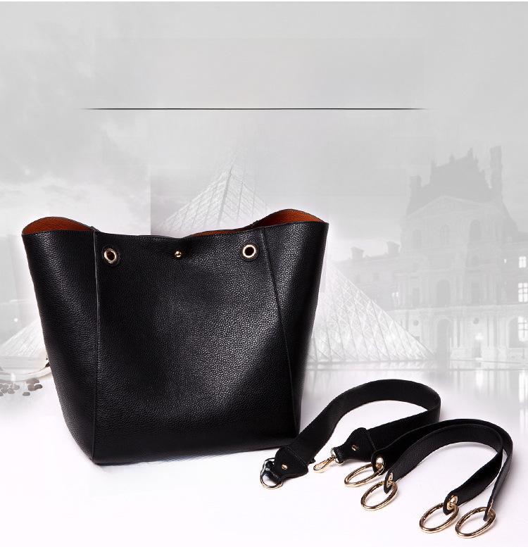 Borsa a Tote Trendy da Donna 2020 a Grande Capacità con Fibbia Magnetica per Mamma e Bambino