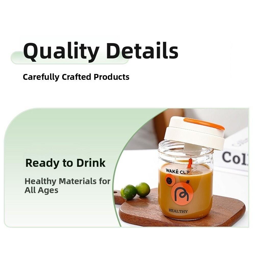 Clear Rotating Blender Mug Portable Protein Shake Bottle Automatic Electric Mixing Cup Household