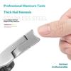Professional Grade Concave Stainless Steel Nail Clippers For Thick Nails And Ingrown Toenails Sharp Curved Blade For Easy Trim