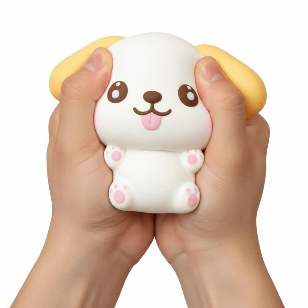 Slow Rebound Puppy Squishy Toy Super Soft Dog Squeezable Toy Dog Fidget Toy  Students Gifts