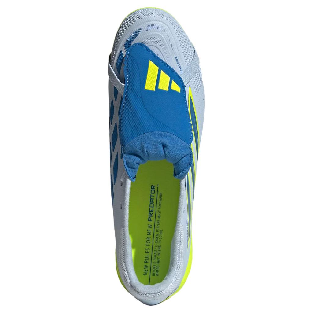 Adidas Predator League FT 2G/3G Comfortable Fit Short Stud Artificial Grass Soccer Shoes Unisex sneaker Crystal-Blue JS0345