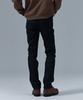 CHASECULT Men'S Bonded Black Hidden Elastic Waist Slim Denim Pants-Cfzk2303D03