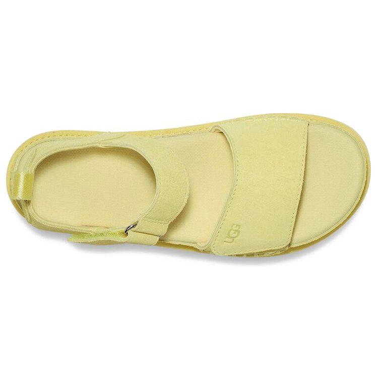 UGG Goldenstar Suede Stylish Sandal Women's Lemon 1117954-LELI