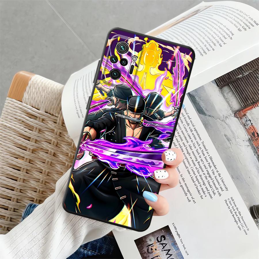 

Чехол для Xiaomi Redmi Note 11 13 12 Pro Plus 11S 9s 10 9 8 Pro 10S 12S Funda Чехол для телефона One Piece Зоро Redmi Note 11