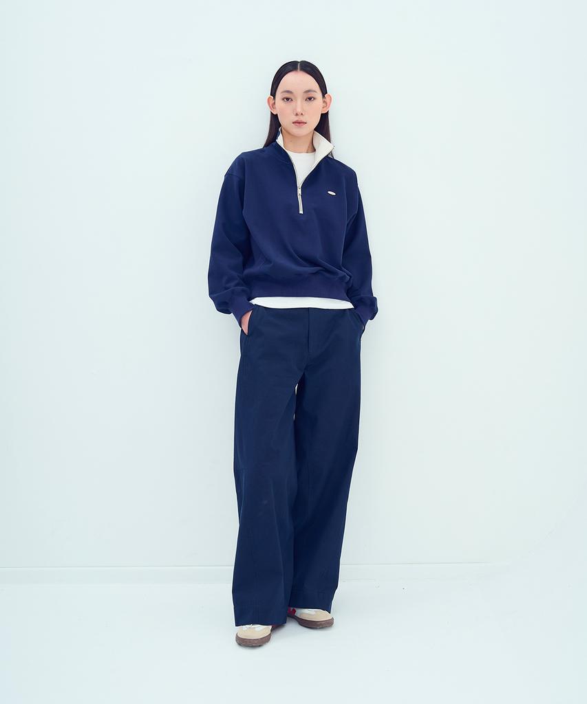 KOBKINO Cotton Stitch Pants (Navy)