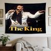 Elvis Neon Sign Versatile Wall Hanging Blanket, Home Backdrop for Wedding, Party and Video Shooting,Perfect Gift