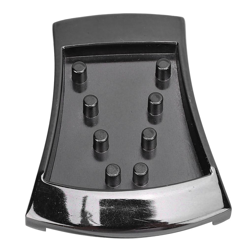 Triangle Mandolin Tailpiece Black Metal Replacement for 8 String Arched Top with Screws