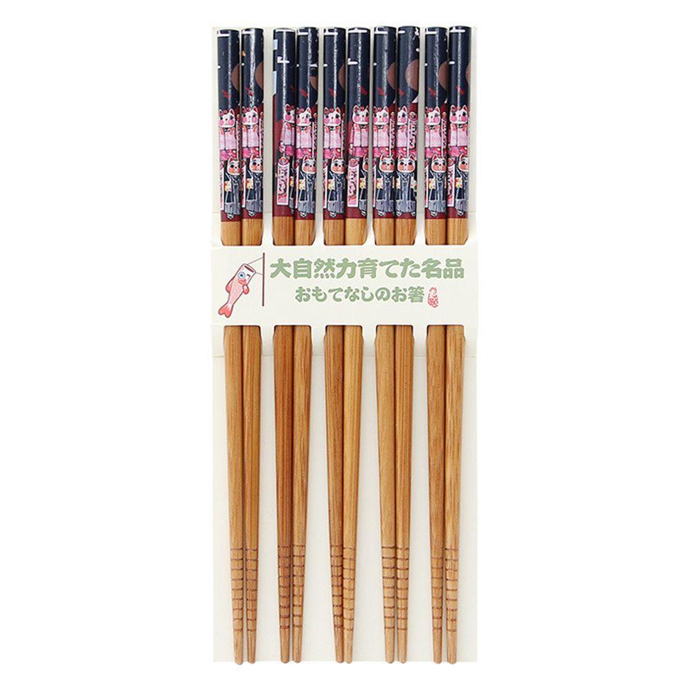 Public Chopsticks Tableware Non-slip Family Suit Wooden Bamboo Chopsticks Chopsticks Mildew Proof