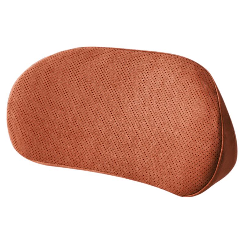 Car Lumbar Support Cushion - Slim Memory Foam Pillow for Coccyx and Waist Protection