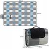 [PACZB] Large Beach Picnic Blanket with Aluminum Insulation 200x200cm D736