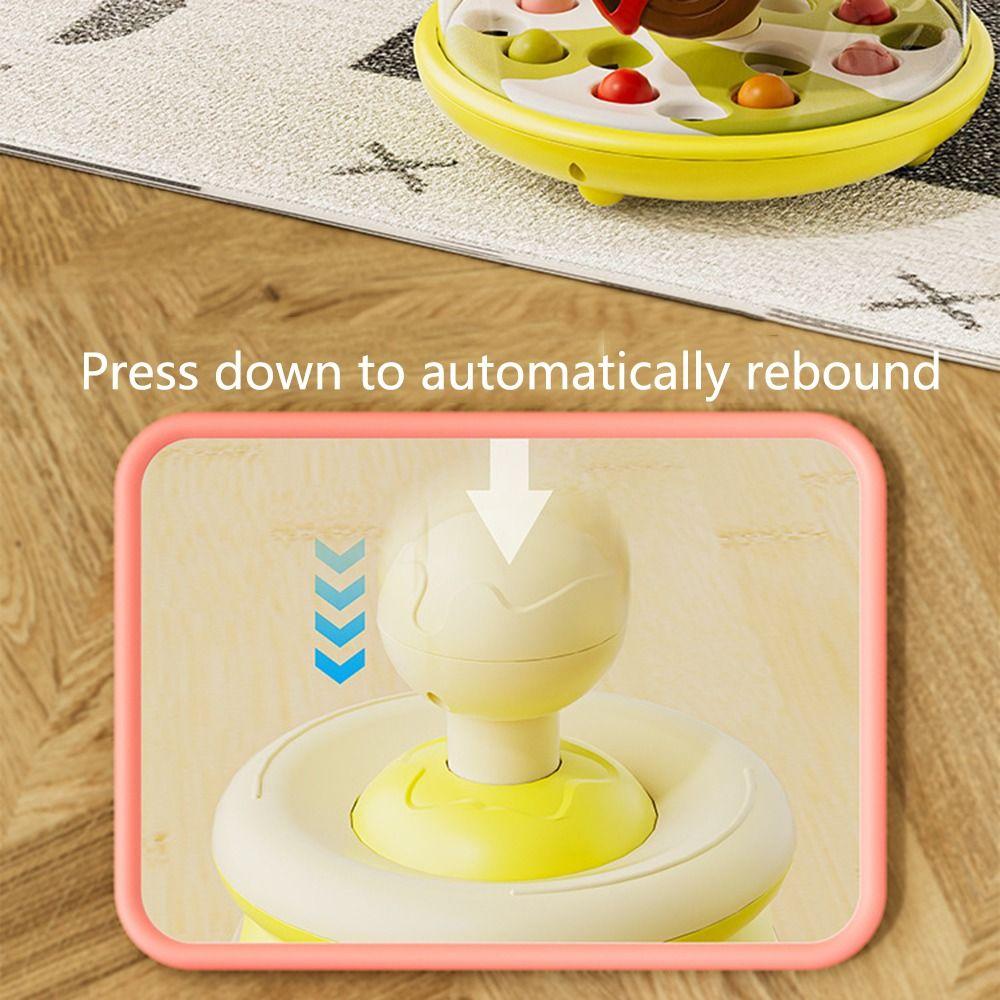 Learn Cause Effect Children's Insect Spinning Toy Interactive Developmental Toy  0-1 Years Old